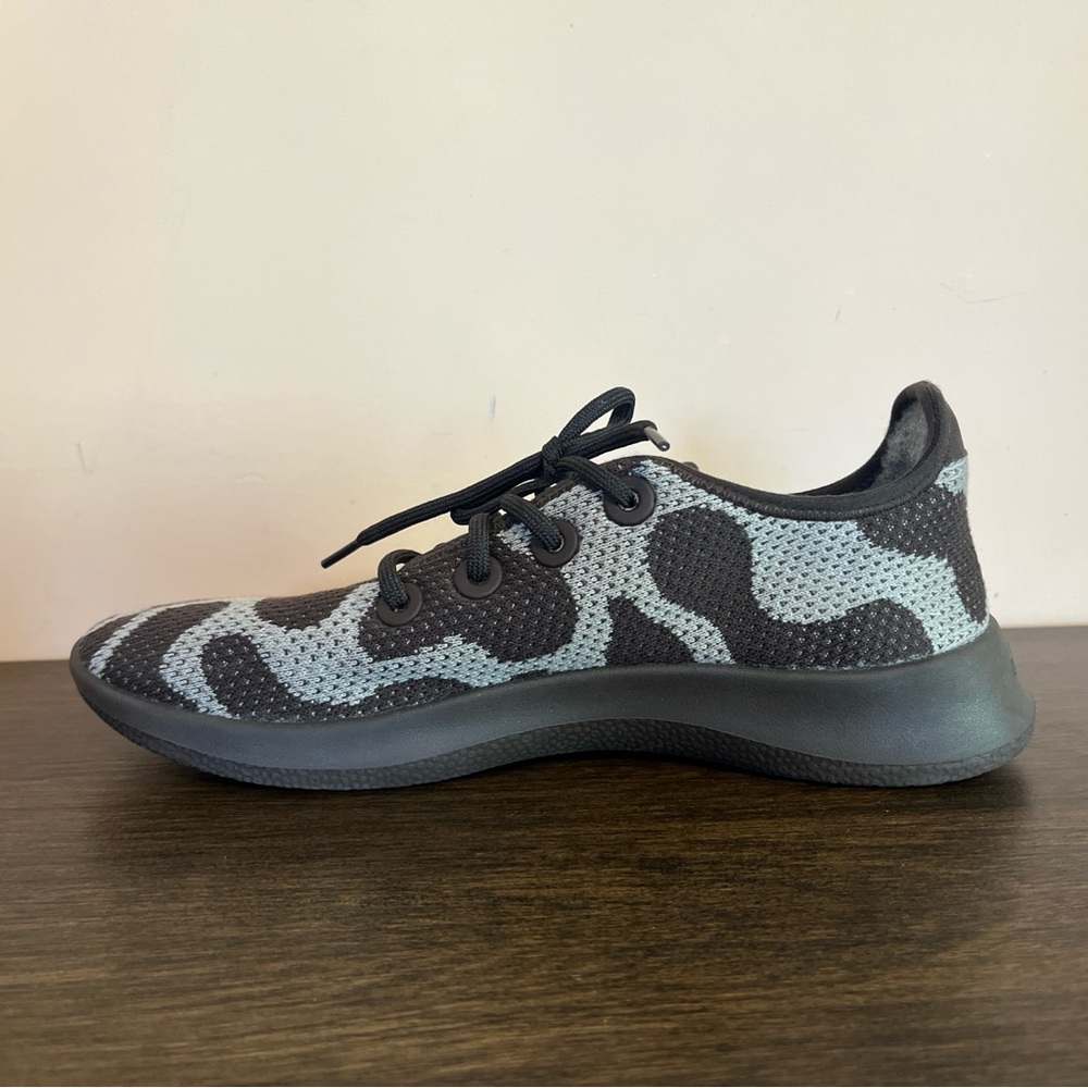 Allbirds Tree Runners Men’s 10 Brown Gray Camo Knit Sneakers - Picture 5 of 10